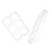 Uonlytech Egg Holder 2pcs Refrigerator Eggs Egg Brackets Egg Trays for Kitchen Egg Storage Racks Egg Plate Lattice Pack