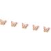 FEIlei 5Piece Colorful Metal Butterfly Nail Decoration Butterfly Charm for DIY Manicure - Buy Online on GoSupps.com