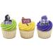 Bettle Juice 24 count Cupcake Toppers Rings Decorations