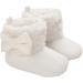 Baby Winter Warm Fleece Booties | Non-Slip Soft Sole Shoes for Boys & Girls | Adjustable Crawling Shoes for Newborns | Prewalker Boots for Toddlers 0-18 Months - Buy Online on GoSupps.com
