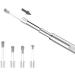 Anykit Ear Wax Removal Tool HD Otoscope for Android and PC - Ultra Clear View Ear Camera with LED Lights and Wax Remover - 3 Pack Ear Spoon Sets - Buy Online on GoSupps.com