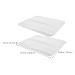 Frcolor 2 Pack Reusable Castor Oil Compress Cloths - Absorbent Flannel for Belly & Joint Relaxation - Buy Online on GoSupps.com