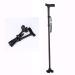 Folding Walking Stick Telescopic Walking Cane with Ergonomic T Handle Base Crutch Aluminum Alloy Lightweight Height Adjustable for Elderly Fashionable Innovate
