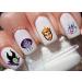 Disney Female Villains Water Nail Art Transfers Stickers Decals - Set of 51 - A1228