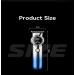 Professional Electric Hair Clipper - Cordless Rechargeable Hair Cutting Tool with LED Display for Home & Salon Use - Buy Online on GoSupps.com