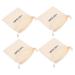 Baluue 4pcs Hair Dryer Storage Bag Travel Blow Dryer Hair Dryer Receive Bag Hair Dryer Holders Beige Fabric