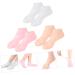 PLAFOPE 3 Pairs Gel Socks Dry Feet Socks Feet Moisturizer Socks Lotion Socks Reusable Moisturizing Socks Womans Socks Foot Foot Care Socks Heel Protectors for Spa Socks Sebs - Buy Online on GoSupps.com