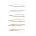 Scunci Bobby Pins Set - Silver, Gold, Bronze Colors - 12 Pcs (2 Packs) - Buy Online on GoSupps.com