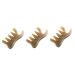 TOVINANNA 3 STK scratching comb earpiercing set Handy head massage comb Massage comb for the body facial massage device body massage device trigger point massage tab scratching board H rner 11x5.5x0.7cmx3PCs as shown x 3 pieces