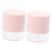 FOMIYES 2pcs Box Compact Makeup Storage Case Bulk Makeup Loose Powder Case Travel Beauty Tools Pack 4.5x4cmx2pcs Pinkx2pcs