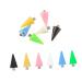 minkissy 1 Beads Picker Head Dotting Pen Wax Tip Nail Pen Tip Dotting Pencil Tip Rhinestones Picker Tips Wax Nail Dotting Pen Crystals Studs Picker Tip Acrylic Pen Tip Manicure Tools Pointy
