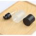 30ml Empty Frosted Glass Refill Bottle - Ideal for Creams Lotions Cosmetics & Travel | Black Dust Cap - Buy Online on GoSupps.com