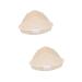 HANABASS 2pcs Box Rabbit Toilet Critter Litter Hamster Triangle Toilet Hamster Bedding Cage Pee Plastic White 25X19X10CMx2pcs Whitex2pcs