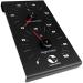 SudoreWell Sauna climate meter black made of black aluminum with thermometer + hygrometer 130 x 190mm