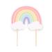 Pastel Rainbow Cake Topper