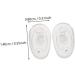 Healeved 40 Pairs Screw Glasses Nose Pads - Non-Slip Silicone Protection for Glasses - Comfort & Stability Bridge Pad Kits - Buy Online on GoSupps.com