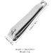 Nail Clipper Cutter Premium Sharp Sturdy Stainless Steel Fingernail and Toenail Clippers Cutters Perfect Nail Clippers for Men & Women - Buy Online on GoSupps.com