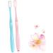 Gatuida 2ST Super Soft Coal Travel Toothbrush for Adults - Dense Bristle Teeth Cleaning Accessories - Perfect for Post-Birth Care - Buy Online on GoSupps.com