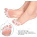 Toe Separator Gel Corrector for Toe Alignment & Bunion Relief - Foot Splint for Overlapping Toes, Hallux Valgus, and Bunions - Ideal for Yogis, Dancers, and Runners - Buy Online on GoSupps.com