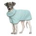 Petsmiler Dogenbademenel - absorbent bathrobe dog with Velcro Dogs Bath for Large Dogs Dogs Dogs Bathrobe after swimming swimming or walking in the rain (green m) m green