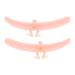 TOVINANNA 1 Set of False Eyelash Separating Tools Practical Eyelash Grafting Tools Set Women Girls Eyelash Separators