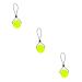Homsfou fitness equipment 3st handle ball diaper holder Training device with handle finger power training equipment finger exercise ball strengthening training ball handball gymnasium ball fitness TPE 20x5cmx3pcs yellowx3st