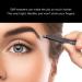 Professional Stainless Steel Black Slant Tweezers by DreamCut - Precision Eyebrow and Ingrown Hair Removal - Buy Online on GoSupps.com