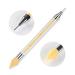 Buy Tvoip Dual-Ended Nail Rhinestone Picker & Wax Tip Pencil - 2PCS Dotting Pen for Gems & Crystals Manicure Nail Art Tool - Buy Online on GoSupps.com