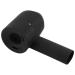 Srutueo Black Soft Silicone Protective Cover for Hair Dryer 360 Full Protection Chargin Case for Blower Cover Skin