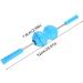 Muscle Roller Stick for Cellulite & Pain Relief Fascia Massage Device for Hind Legs - Blue - Buy Online on GoSupps.com