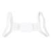 Acouto Posture Corrector - Breathable Adjustable Upper Back Brace for Effective Back Straightening - Ideal for Indoor & Outdoor Use (White - Buy Online on GoSupps.com