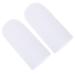 Healifty Pair Thumb Protector Big Toe Spacers Bunion Toe Spreader Toe Straighter Gel Bunion Corrector Gel Bunion Toe Spreader Gel Bunion Protector Dilator Foot Protector Correction White