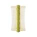 AMZLORD C84omb Double-sided Scalp Massage Comb Fine Tooth Hair Nit Comb Lice Comb Flea Lice Removal Bamboo Shape for Cats Dogs Green