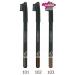 Golden Rose Eyebrow Pencil 101 Black Brush - Perfect Eyebrows | International Shipping Available - Buy Online on GoSupps.com