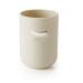 Digjobk toothbrush cup round plastic organizer good morning bathroom washing portable toothpaste holder toothbrush cup toothbrush cup (color: blue) 7.2 Blue