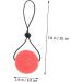 Buy Iwowhero Handmade Stress Ball - Finger Power Training & Relaxation Ball - 20x5cm Pink TPE for Fitness & Gymnastics - International Shipping - Buy Online on GoSupps.com