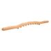Holz therapy massage device 23.9 "Schabestab made of wood 10 pearls Gua SHA Massagestab lymphatic drainage anti-cellulite body shape scratching massage stick for back stomach shoulder