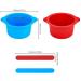 Buy DHLIIIQQ Silicone Wax Warmer - Reusable Non-Stick Wax Container with Spatula | Perfect for Wax Heating & Replacement - Buy Online on GoSupps.com