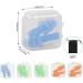 Nnrly Reusable Silicone Ear Plugs - Waterproof, Hypoallergenic, Noise Reduction for Hearing Protection - Ideal for Sleeping, Snoring, Swimming, Concerts - 6 Packs with Storage Bags - Buy Online on GoSupps.com