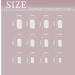Sethexy 24 Pcs Mint Green Short Square French Press On Acrylic Nails for Women & Girls - Perfect Stick-On Nail Set - Buy Online on GoSupps.com