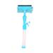 Glass Wiper - Double-Sided Window Scraper Cleaner Glass Cleaner Wiper Windshield Cleaner Brush for Window Shower Floor Car Home/Office Glass