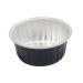 Beavorty 6st black container bake cake bowl tool mini heating bowl with melting wax hair removal bowl aluminum foil wax shell aluminum foil container mold