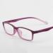 Parwana anti-blue light HD computer reader Anti-UV reading glasses Classic flat light mirror glasses (color: purple size: +350) +350 Purple