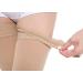 TOFLY Thigh High Compression Stockings XL 20-30mmHg Beige - Firm Support for Varicose Veins, Swelling, Edema - Buy Online on GoSupps.com