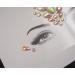 Glow in the Dark Face Jewels Temporary Tattoo for Rave Makeup - Small Flower Design - Buy Online on GoSupps.com