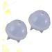 4 Pcs Silicone Sphere DIY Jewelry Casting Molds Mini Glasses for Dolls Jewelry Bead Mold Sphere Resin Mold Candy Molds Silicone Resin Ball Casting Mold Spherical Crafts Whitex2pcs 5CMx2pcs - Buy Online on GoSupps.com