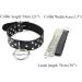 iZEN Chocker Collar for Women Adult Human Submissive Collar and Leash Lead Women Bedroom Collar Vegan Leather Chocker Necklaces Goth Punk Rock Collar Women and metal Leash 1 strap collar and leash - Buy Online on GoSupps.com