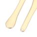 3 Pack Metal Cosmetic Spatulas - Mini Makeup Spoon & Eye Cream Applicator Set - Facial Mask Scoop Tool - Gold Silver Rose Gold - Buy Online on GoSupps.com