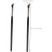 Healeved 8 Pcs Eyebrow Brush Flat Concealer Brush Portable Eyeliner Brush Thin Makeup Brush Makeup Tool Metal - Buy Online on GoSupps.com
