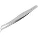 Precision Stainless Steel Tweezers - Slant Tip for Eyelash Plant Grafting & Hair Removal | International Shipping Available - Buy Online on GoSupps.com